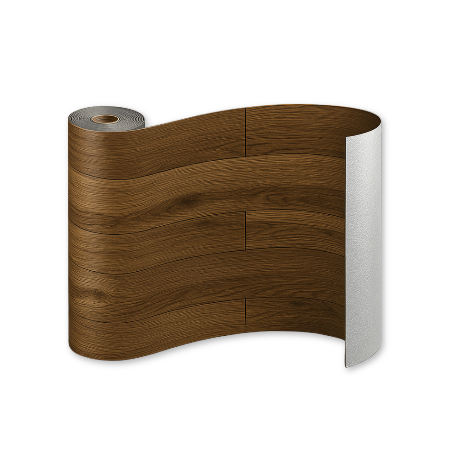 Gerflex motif bois atlantic marron