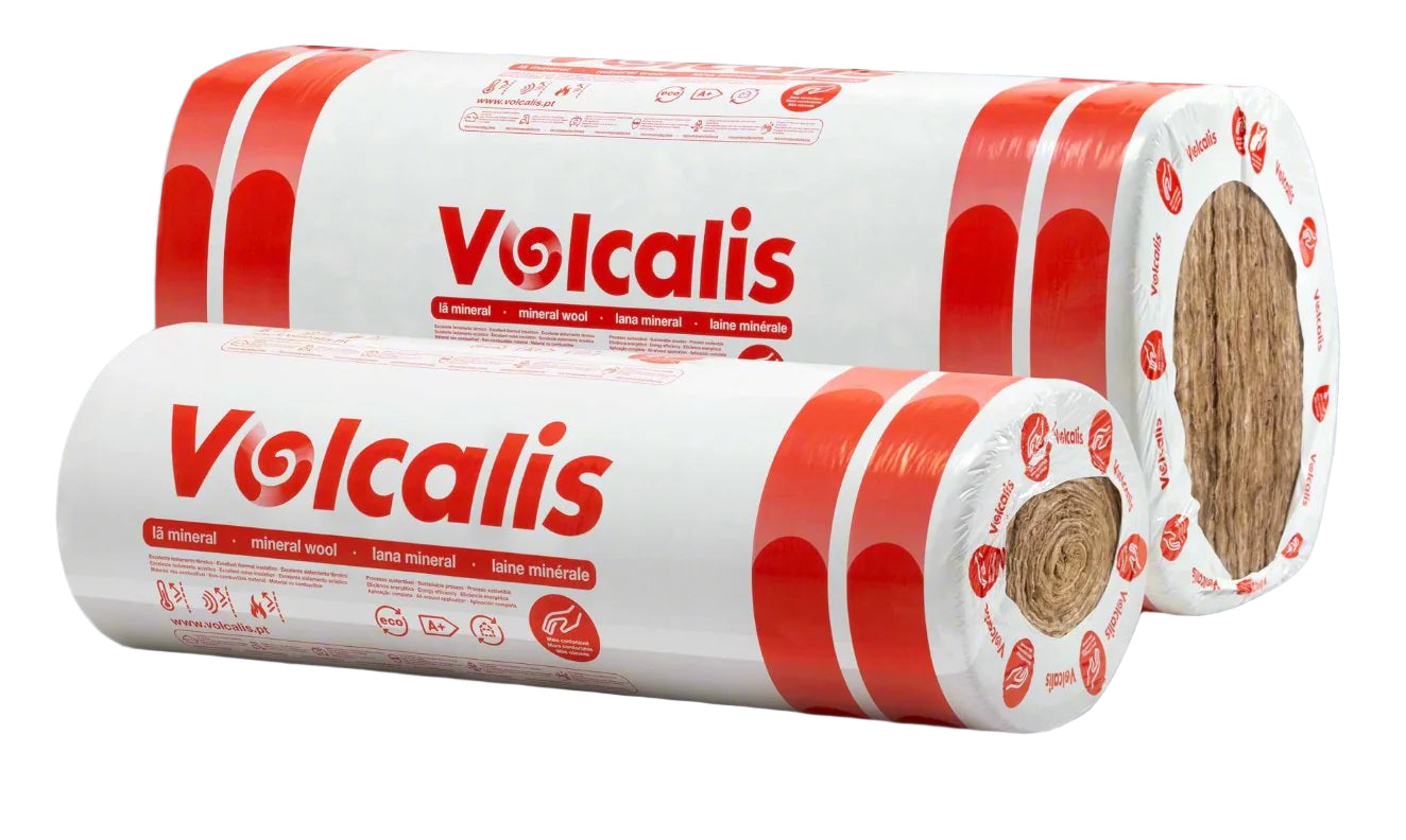 Laine minérale rouleaux Volcalis