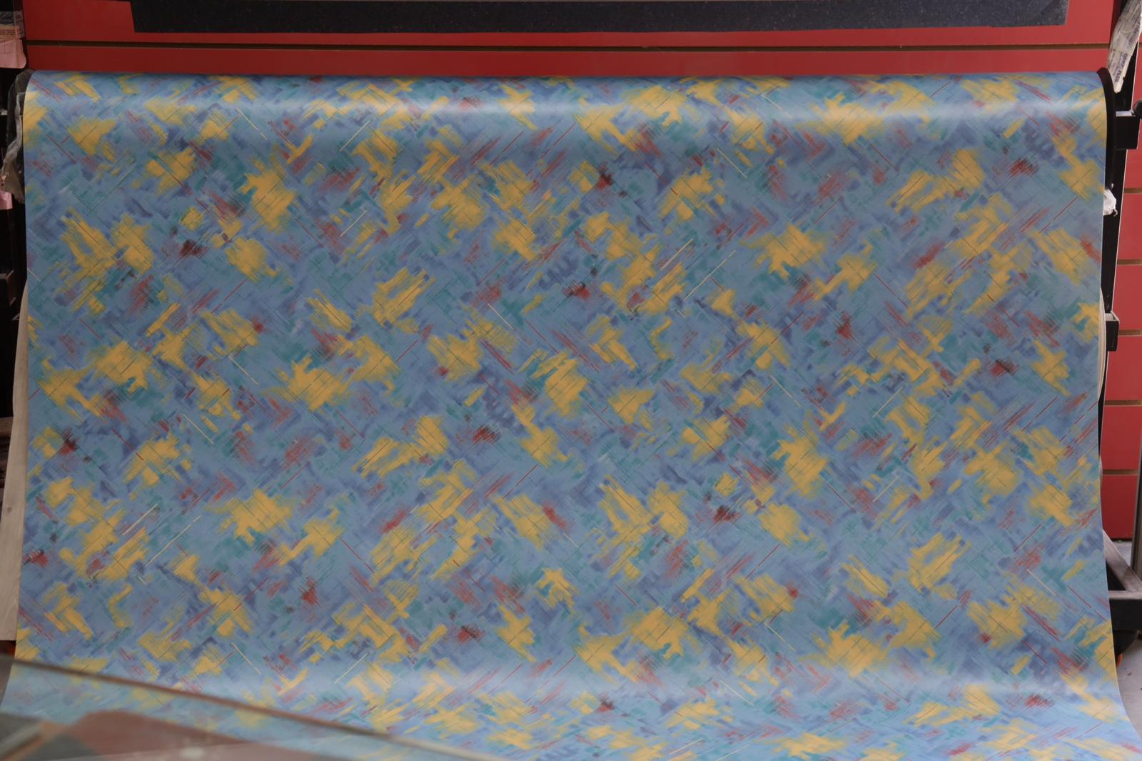 Gerflex motif enfants abstrait
